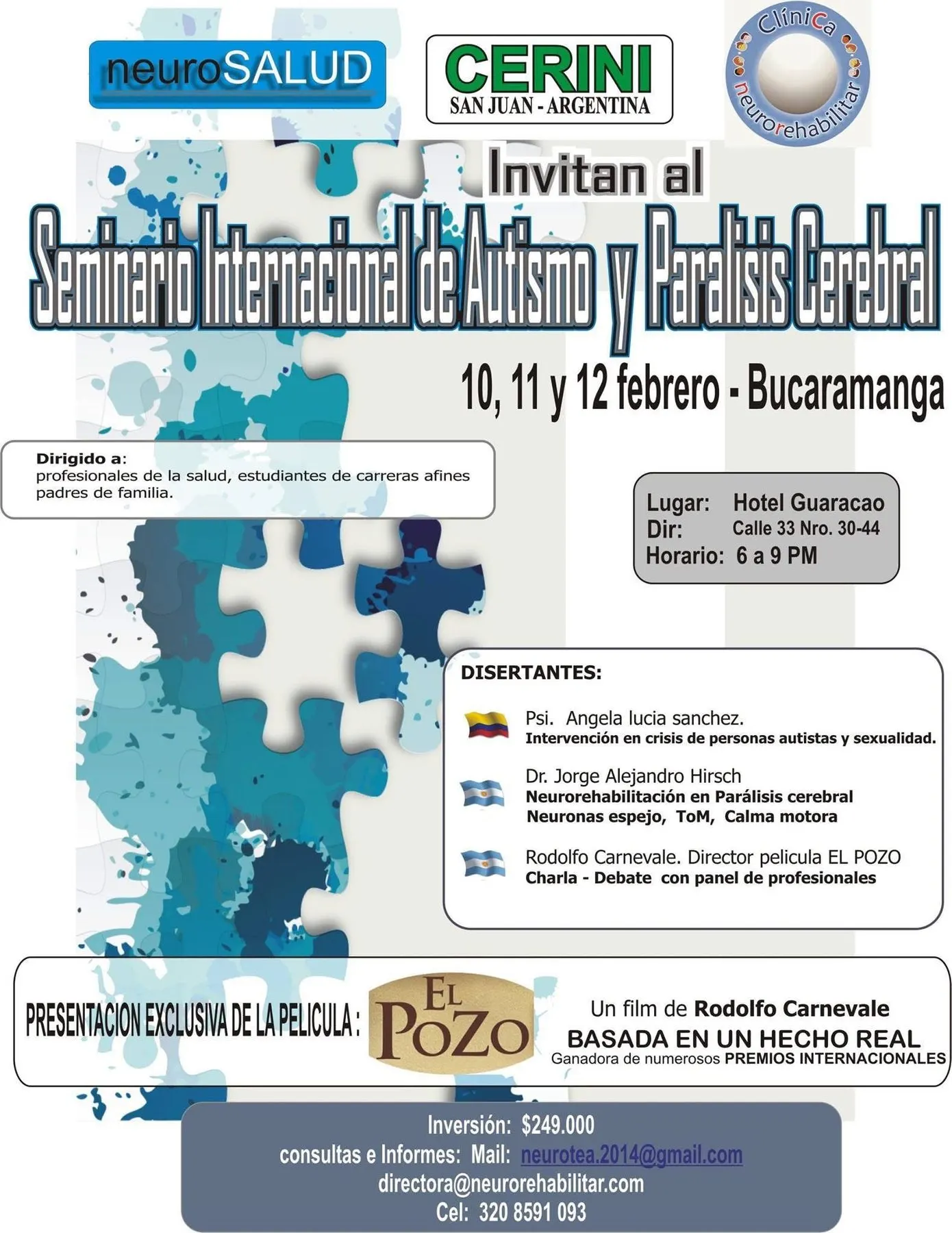 Seminario sobre autismo · Bucaramanga